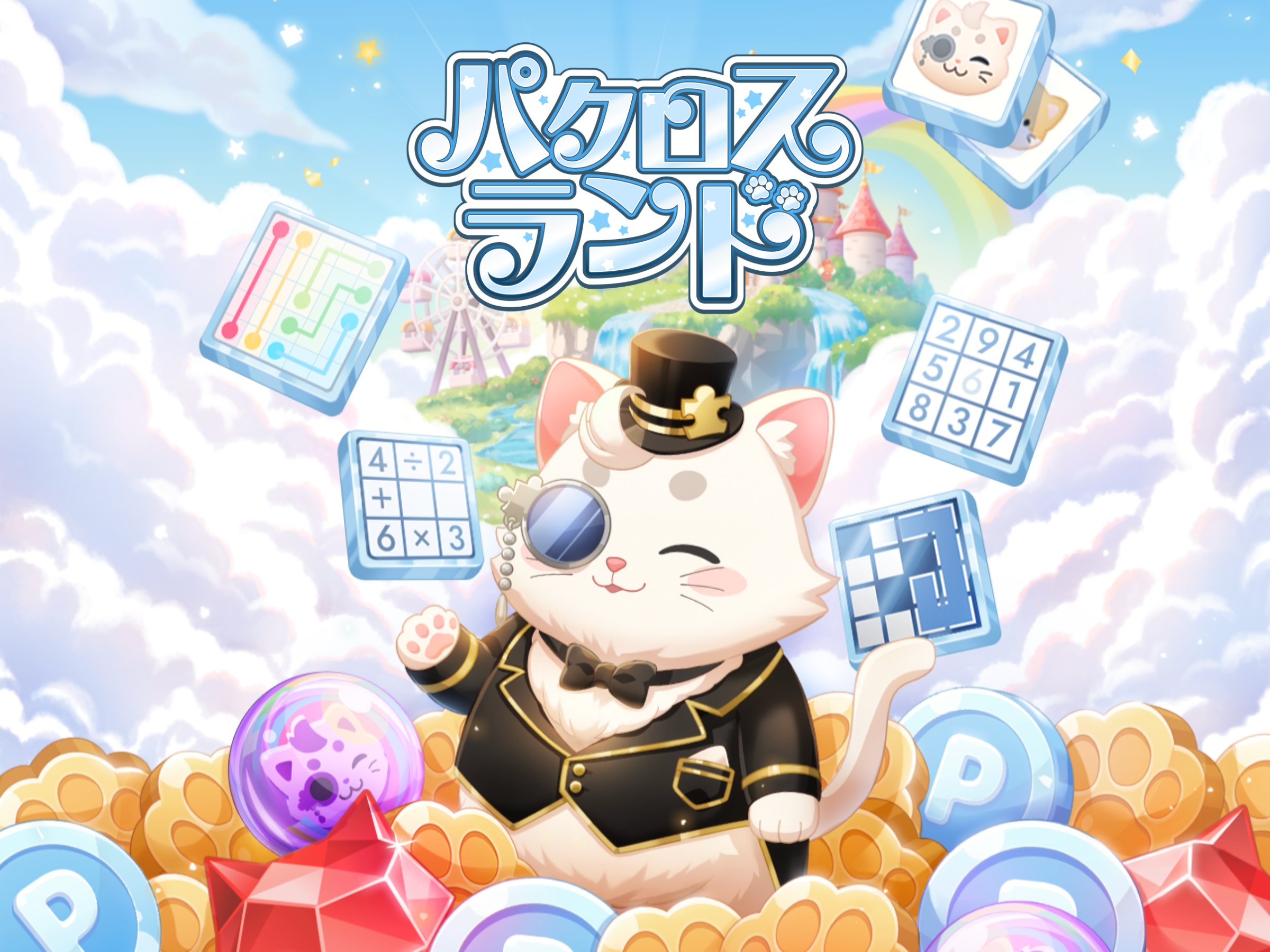 【「パクロス」シリーズから新アプリが登場！】 新作懸賞パズルアプリ「パクロスランド」 サービス開始！